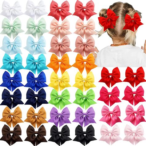 Amazon C Llot Pcs Inch Hair Bows For Girls Grosgrain Ribbon