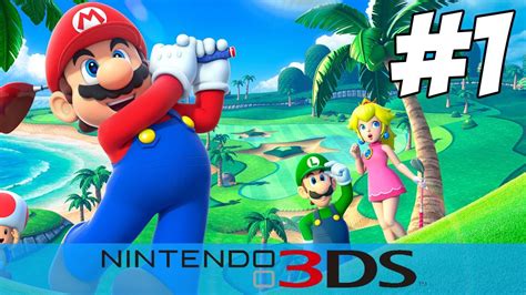 Mario Golf World Tour Ds Gameplay Part Match Play Youtube