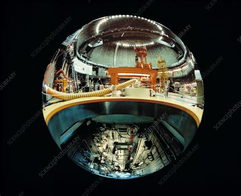 Interior Of Nuclear Reactor Containment Building Stock Image T170