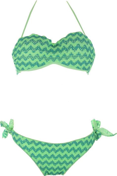 Famous Shoes D16424 Set Bikini Brazil Πράσινο Skroutz gr