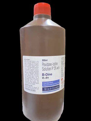 B Dine Povidone Iodine Solution Ip Ml At Rs Bottle