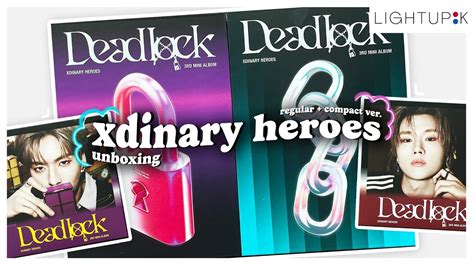 Unboxing Xdinary Heroes 3rd Mini Album Deadlock Ft Lightupk YouTube