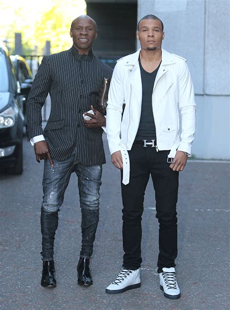 Chris Eubank in DSqaured2 Jeans : Celebrities in Designer Jeans from ...