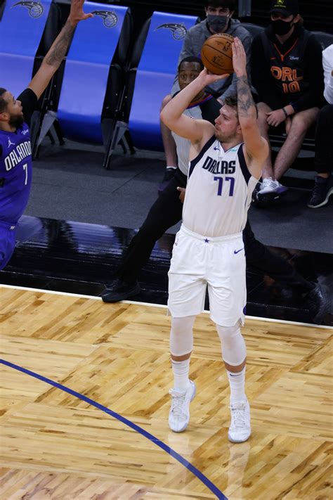 Luka Doncics Near Triple Double Lifts Mavs Past Magic