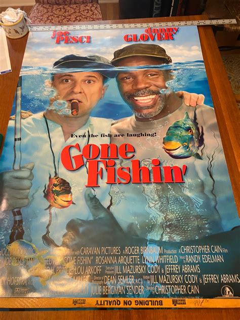 1997 Gone Fishing Movie Poster - Etsy