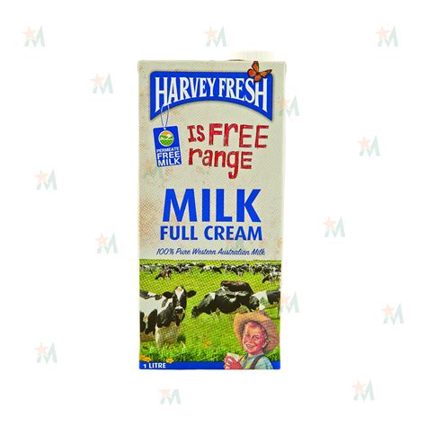 Harvey Fresh Full Cream Milk 1 Liter Star Mart