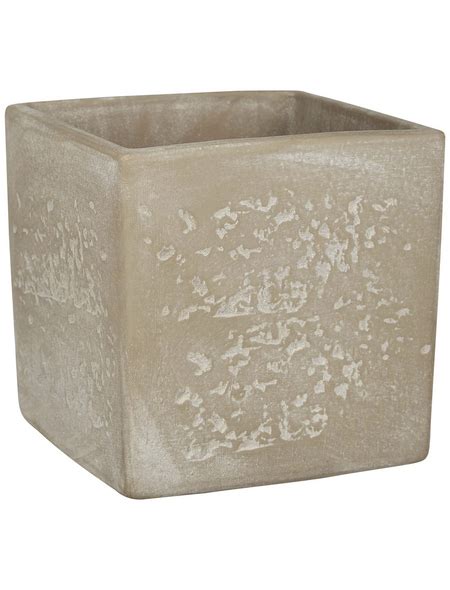 CASAYA Blumentopf Breite 13 Cm Braun Keramik Hagebau At