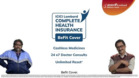 Cashless Medicines Complete Health Insurance With BeFit Cover