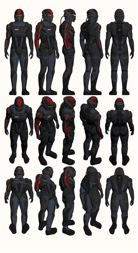 Mass Effect Male Onyx N7 Armour Light By Troodon80 On Deviantart