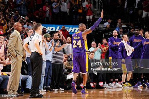 Kobe Bryant Waving Photos And Premium High Res Pictures Getty Images