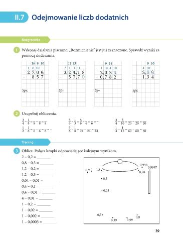 Page Matematyka Z Kluczem Klasa Semestr Odejmowanie Liczb Hot Sex Picture