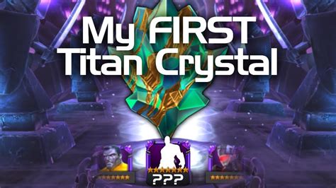 My First Ever Titan Crystal Youtube