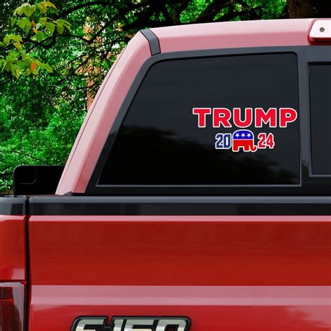 Trump 2024 Car Decals Etsy Australia