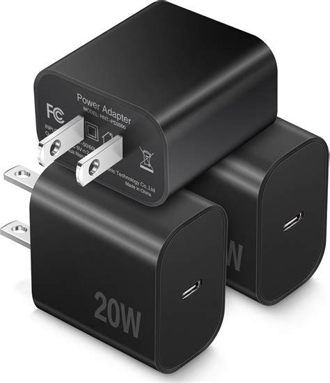 3pack Usb C Charger Boxeroo Usb C Power Adapter Block Plug