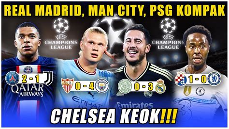 Liga Champion Tadi Malam September Real Madrid Man City