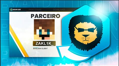 Virei Parceiro Do Badlion Client Youtube