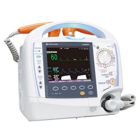 Nihon Kohden Cardiolife TEC 5621 Biphasic Defibrillator