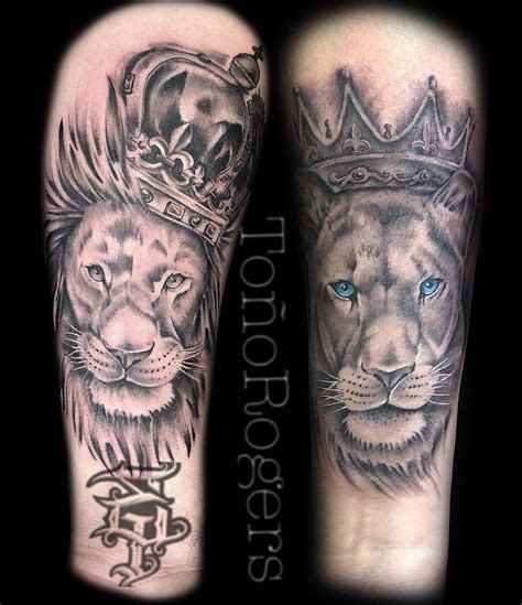 Top Imagen Tattoo De Pareja De Leones Abzlocal Mx