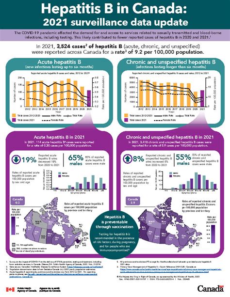 Hepatitis B In Canada 2021 Surveillance Data Update Canadaca