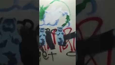 Dancing Graffiti Bear YouTube