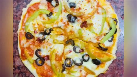 🍕pizza Without Ovenno Yeastஓவன் இல்லாமல் பீஸ்ஸாsimple And Easy Pizza