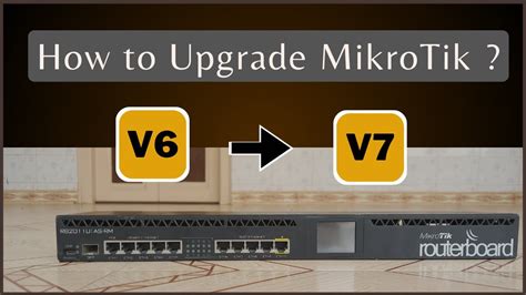 How To Upgrade MikroTik RouterOS V6 To V7 Via Winbox 2024 YouTube