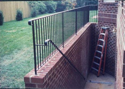 Exterior Basement Stair Railing Openbasement