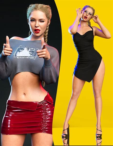 Z Sassy Attitude Pose Mega Set For Genesis 9 And 8 Female Render State