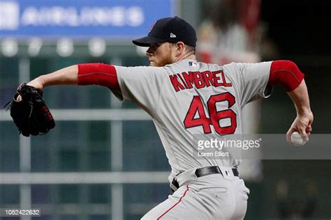 Craig Kimbrel Of The Boston Red Sox Pitches During Game 4 Of The Alcs