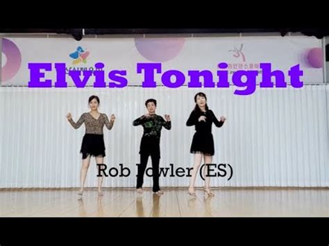 Elvis Tonight Linedance Demo Beginner Aradong Linedance Youtube