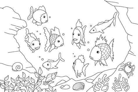 Fun Fish Color Sheet For Kids 101 Activity