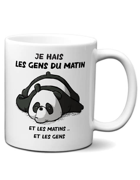 Tasse Mug Cadeau Humour Touche à mon Café et je te Claque Original