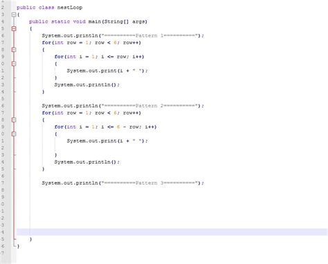 Solved Write A Program That Uses Nested Loops To Print The Chegg