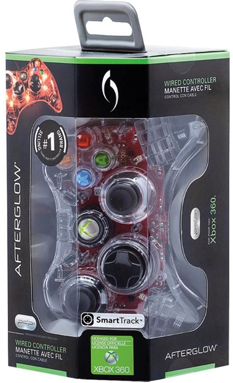 Pdp Afterglow Wired Controller Žalias Xbox 360 Modelis 3702eu V1