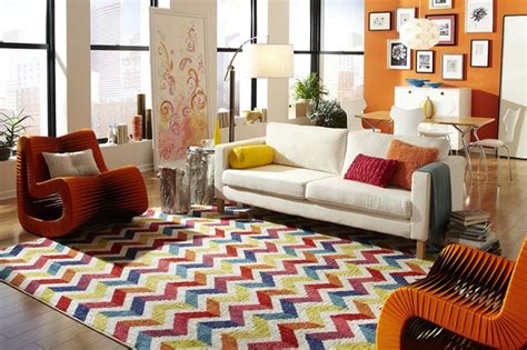 Mohawk Home Chevron Pattern Rugs - Contemporary - Living Room - Atlanta ...