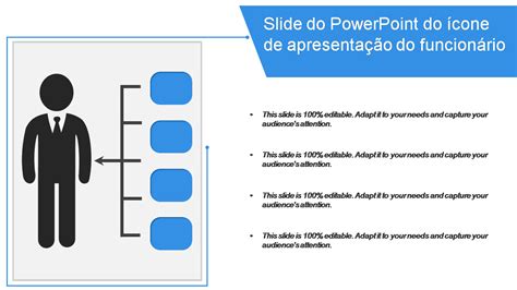 Modelos de apresentação do funcionário para criar um programa de