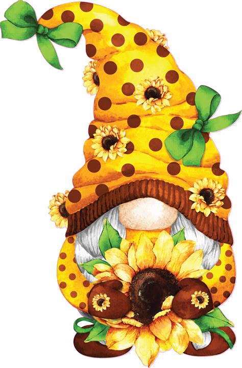 Sunflower Gnome Yard Decoration For Your Outdoor Space Yard Art Decor And More Llc