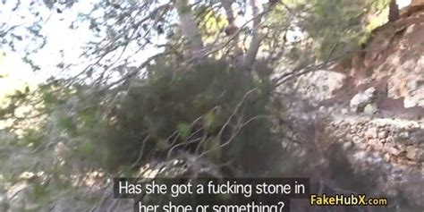 Sexy Blonde Fucks Policeman Outdoors Tnaflix