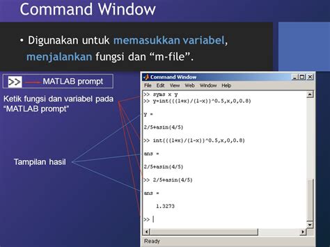 Pendahuluan Matlab Matrix Laboratory Adalah Sebuah Program Untuk Analisis Dan Komputasi