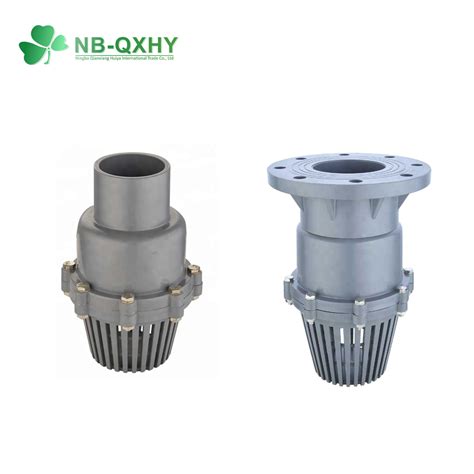 Wholesale China Upvc Flange Type Foot Valve Plastic Valve And Fittings