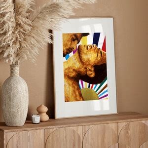 Gay Couple Kissing Watercolor Art Print Same Sex Couple Gift Same Sex Marriage Love Is Love