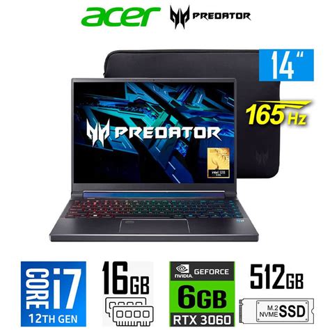 Acer Predator Triton Se Pt S P Gaming Core I H Gb