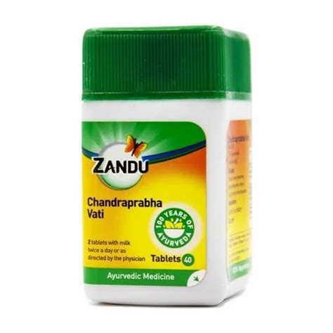 Zandu Chandraprabha Vati Tablet At Rs Piece Ashwagandha Natural