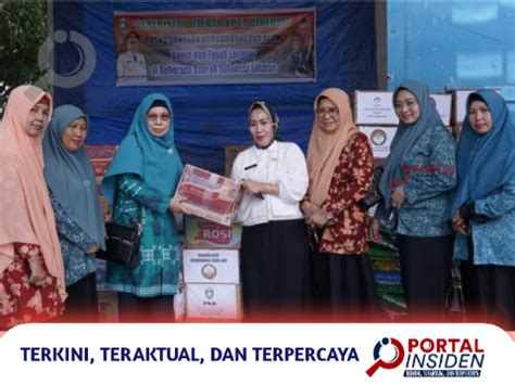 PAM Tirta Karajae Bersama DWP Bantu Korban Bencana Alam Di Sulsel