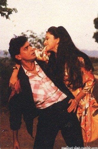 Madhuri Dixit Mithun Chakravarty Mujrim Vintage Bollywood