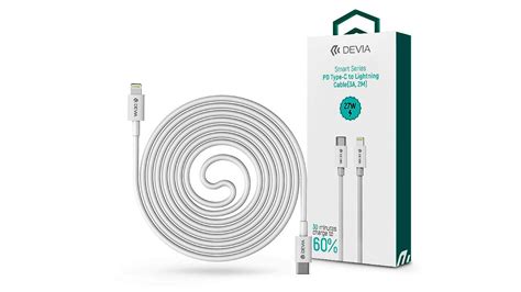 Devia Smart Series ST378805 USB C apa Lightning apa 2 0 Adat és