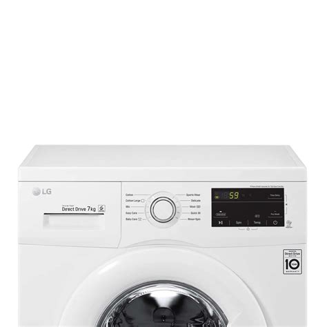 Lg 7 Kg Front Load Washing Machine White Fh2j3qdnl02 Online At Best Price Fl Auto W