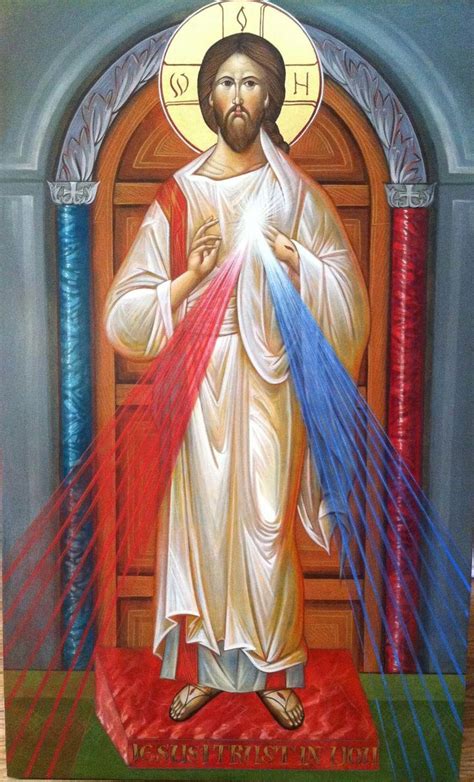 Fr Damians Icons Divine Mercy Religious Icons Religious Art