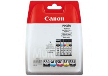 Canon PGI 580 CLI 581 2078C005 Rabatpakke Original Hurtig Levering