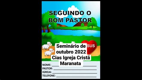 seminário de outubro 2022 cias icm YouTube